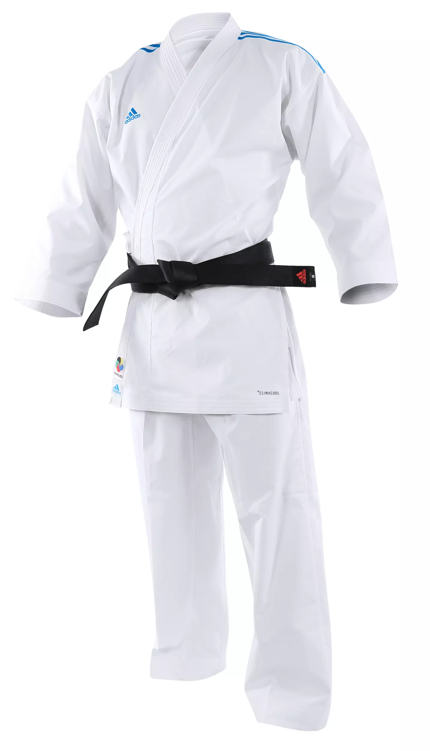 kimono-de-karate-adidas-revoflex-bande-bleu