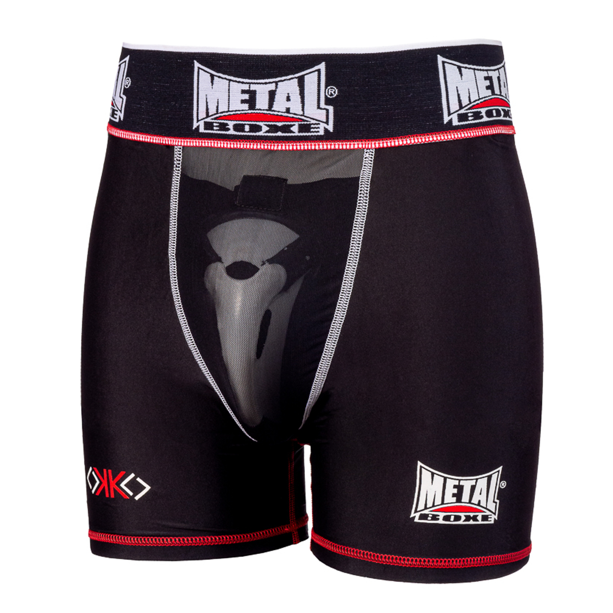 short-coquille-metal-boxe