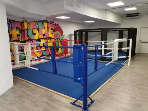 ring-de-boxe-entrainement