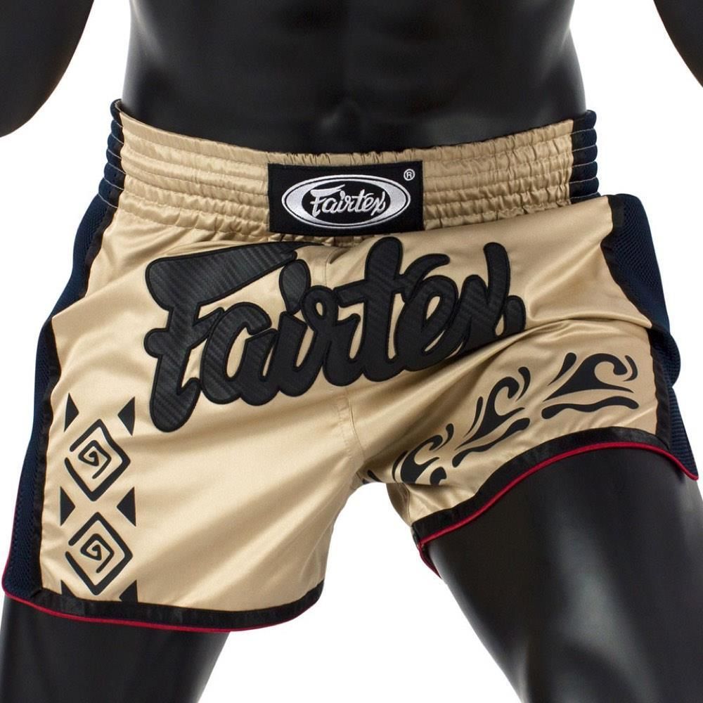 Short De Boxe Muay Thai – Tissu Satiné Polyester, Fentes Latérales, Cordon De Serrage | Pour Entraînement MMA, Kickboxing, Gym