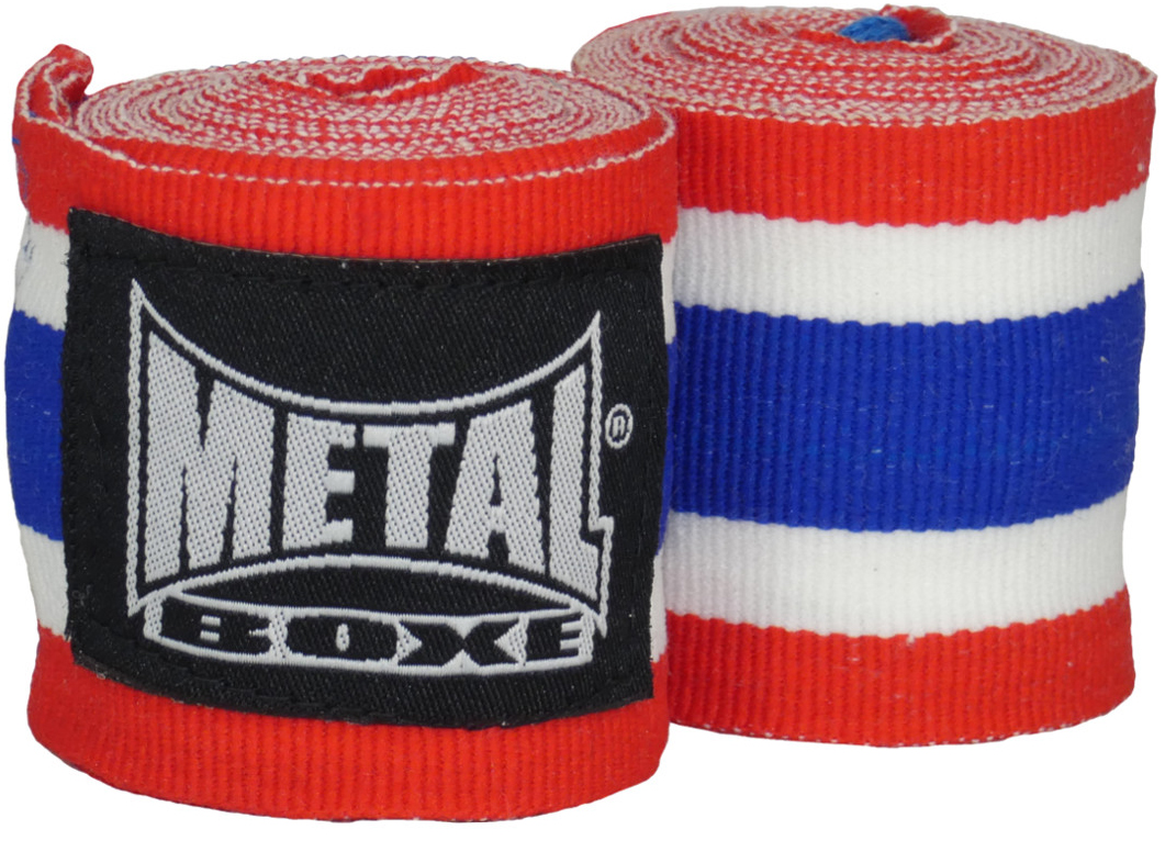 Bandage de boxe U Fit One® 2 pièces - Blauw 450 cm - Bandage de kickboxing  - Bandes de