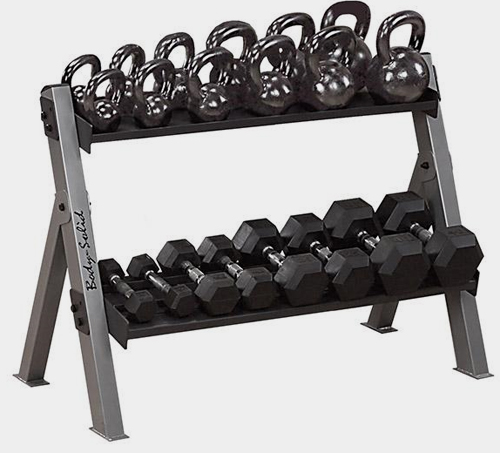 Rack à kettlebell