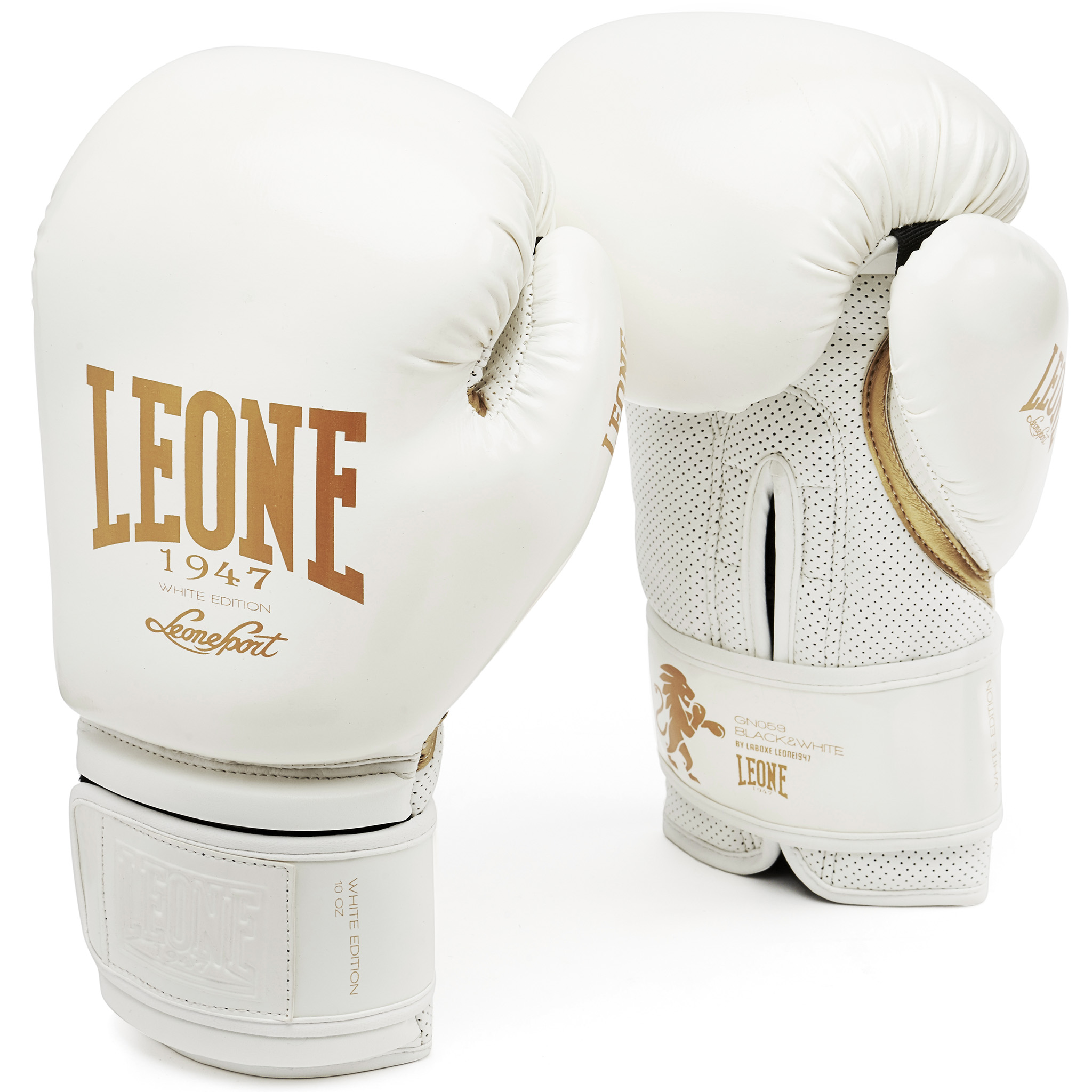 Gants de boxe Leone Blanc GN059