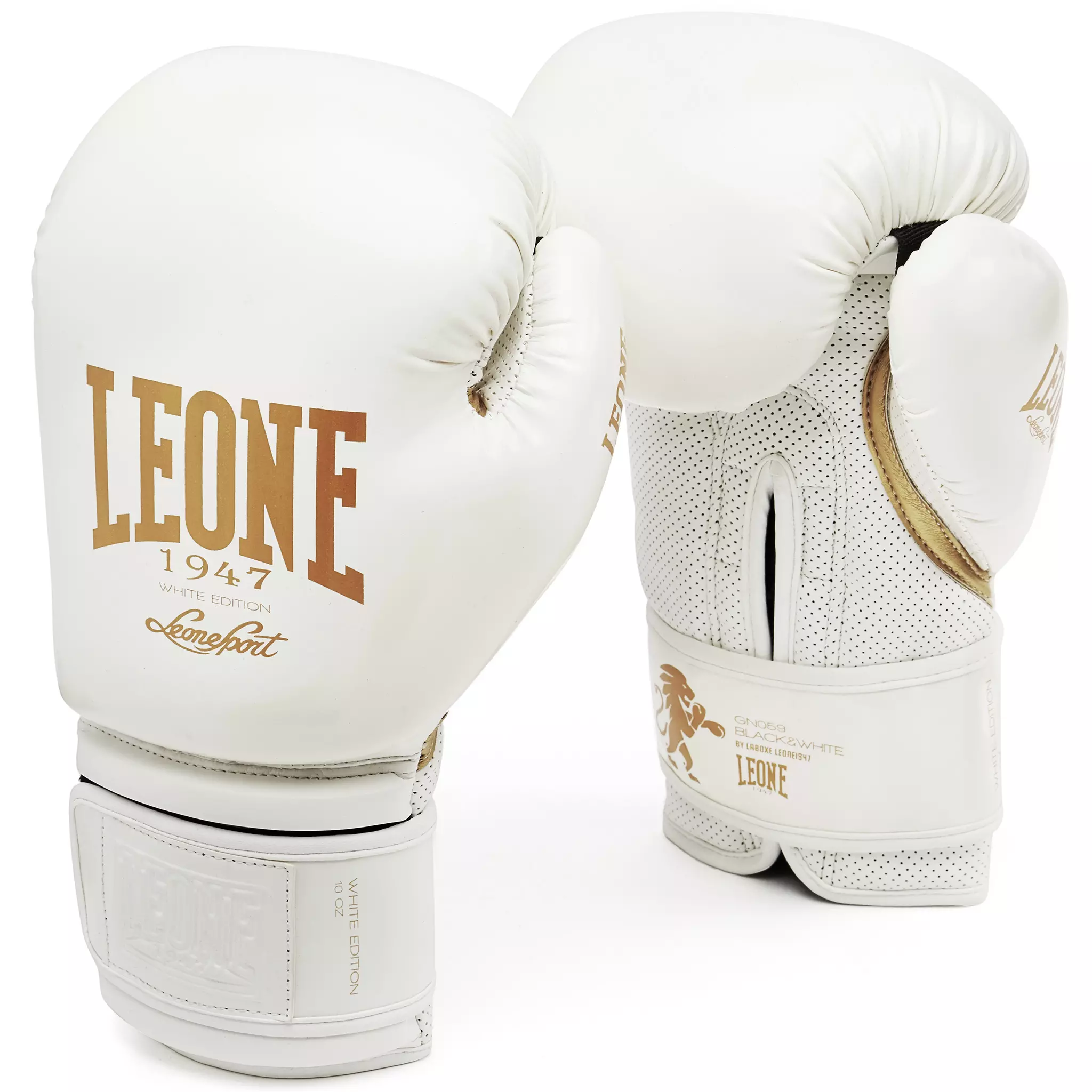 Gants de boxe Leone Blanc GN059