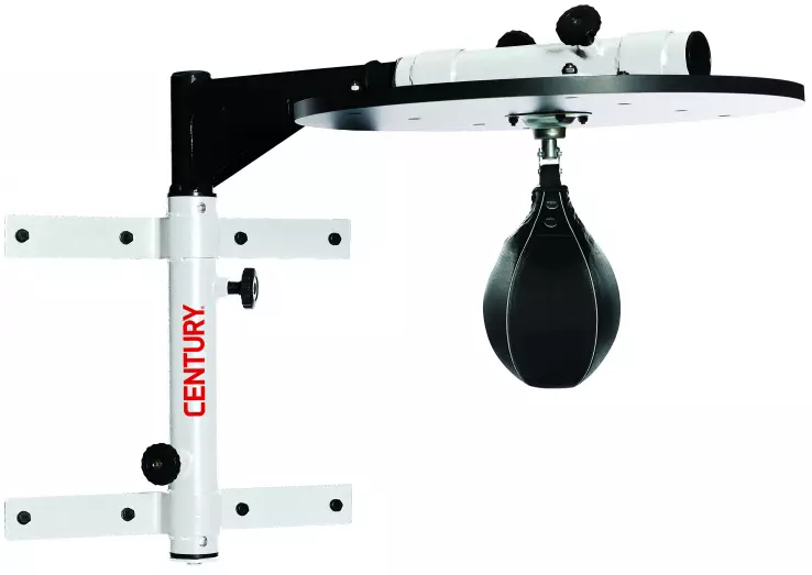 METIS Poire de Vitesse de Boxe 3 en 1 Speed Bag avec Barre Rotative et