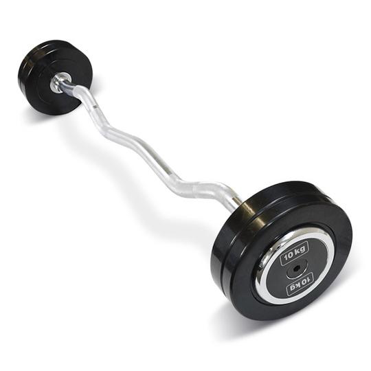 Barre curl avec charge fixe