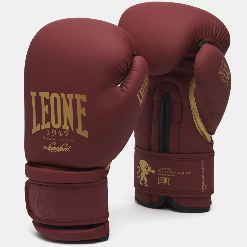 Gants de boxe Leone Bordeaux Edition