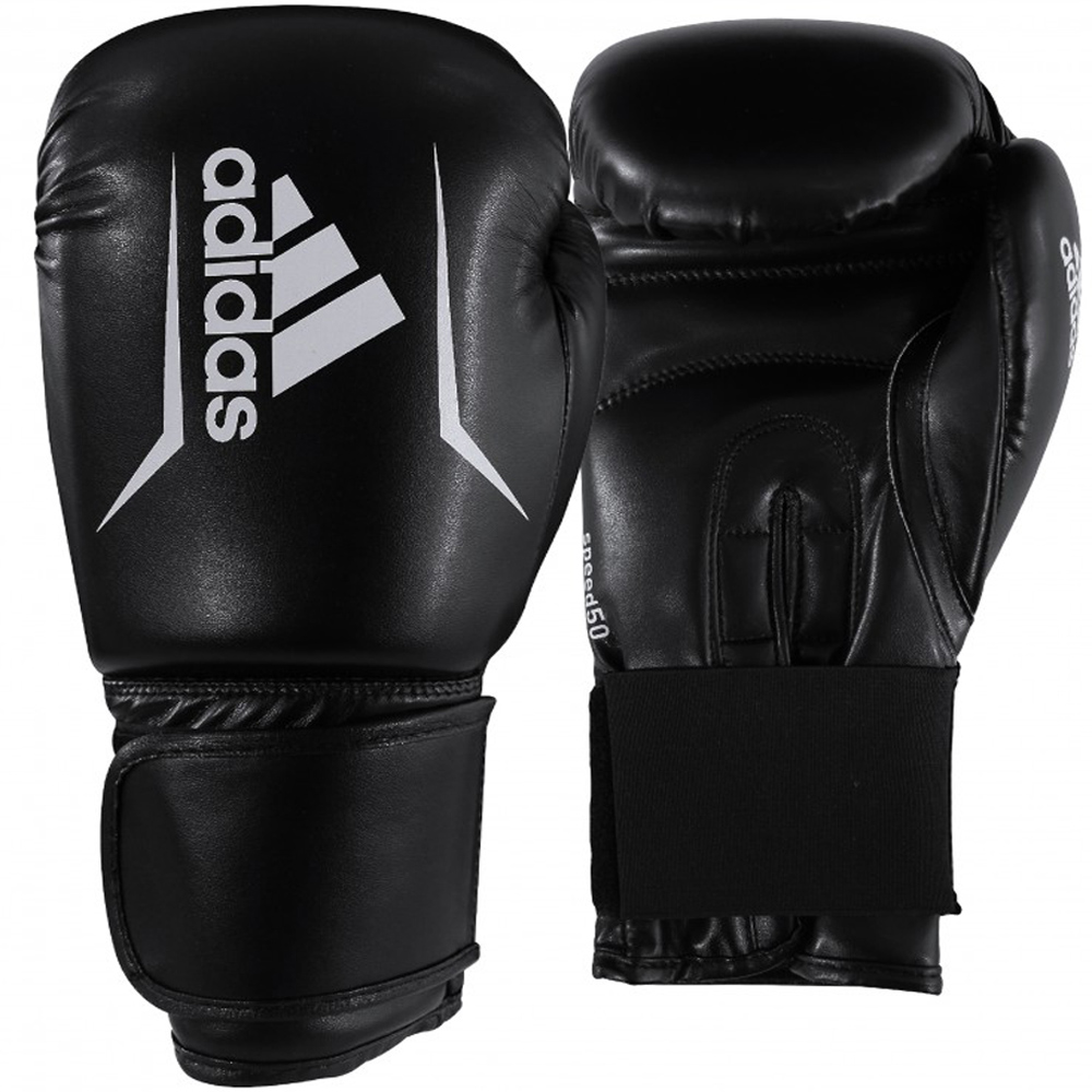 gants-de-boxe-adidas-speed-50-noir-blanc