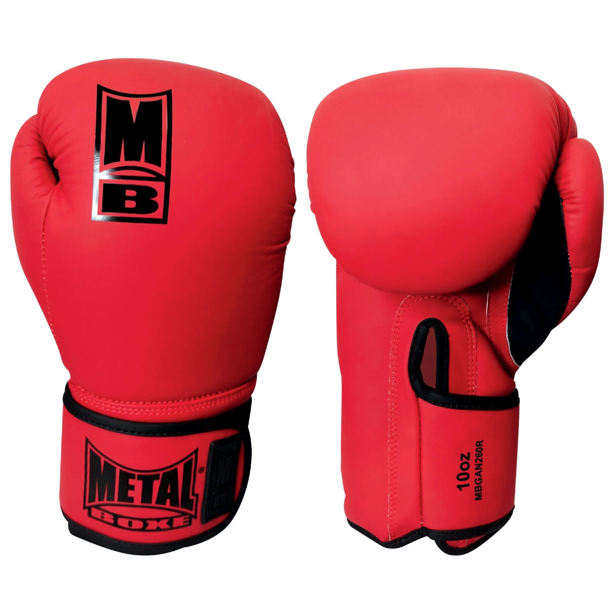 Gants de boxe Métal boxe - MBGAN220 - Rouge