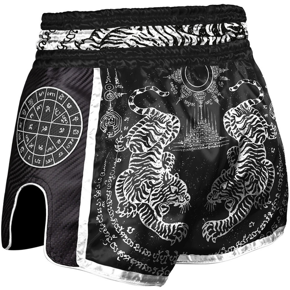 short-boxe-thai-8-weapons-tigers-noir