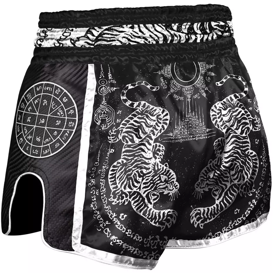 short-boxe-thai-8-weapons-tigers-noir