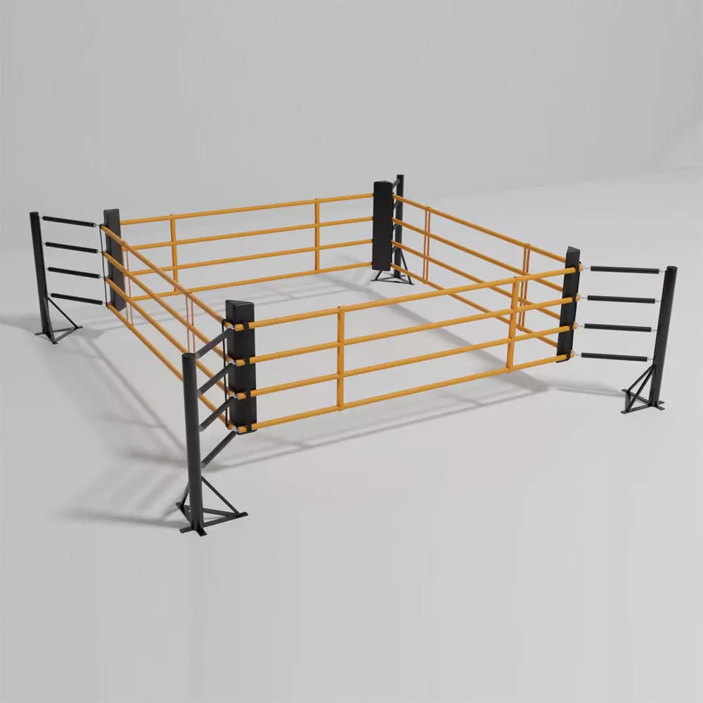 Ring de boxe fixation au sol