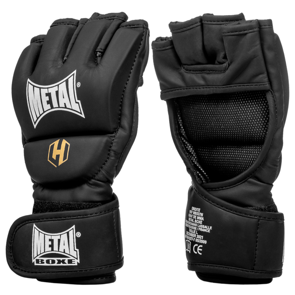 Gants de boxe Blade métal boxe gold 