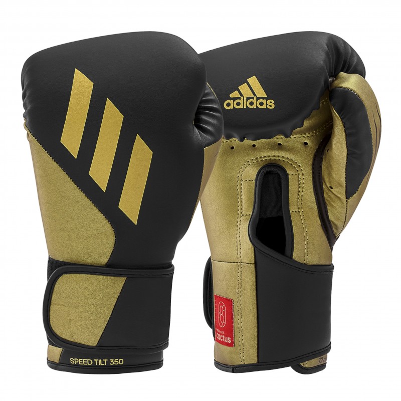 Gants de boxe Adidas Tilt 350 Pro training Noir-Or