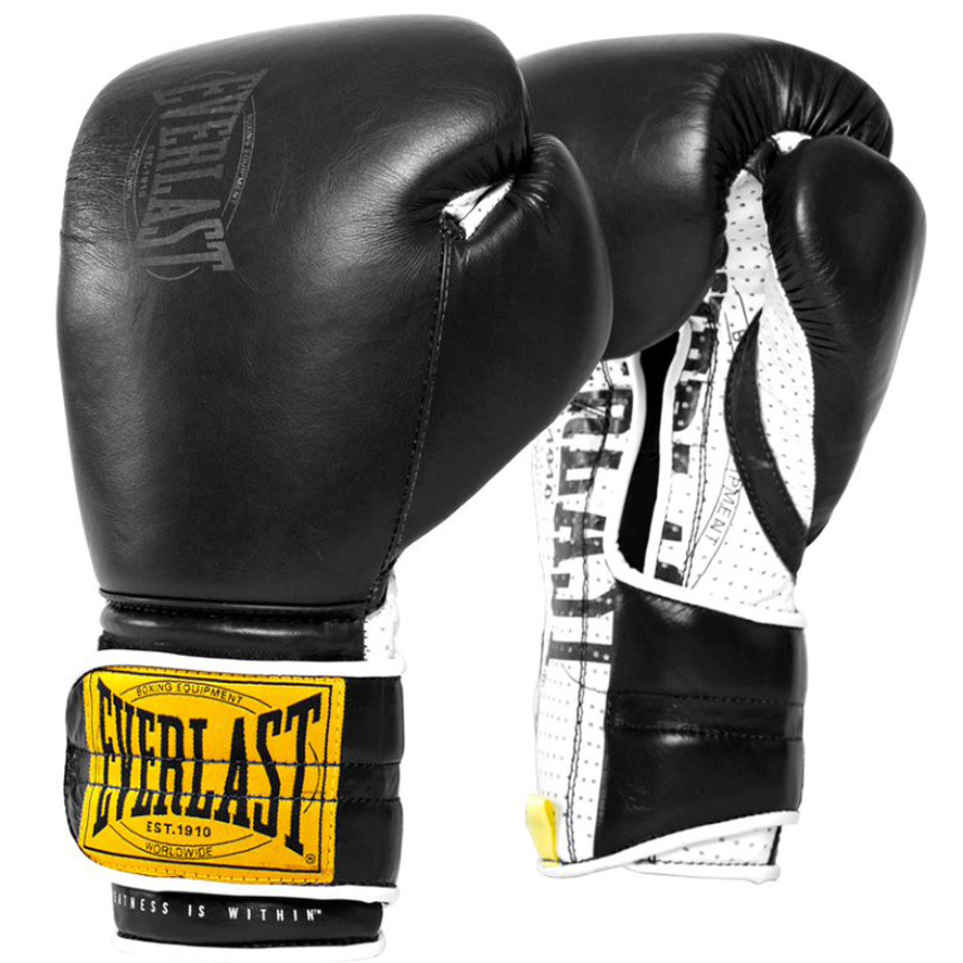 Gants de boxe Everlast Pro sparring Noir
