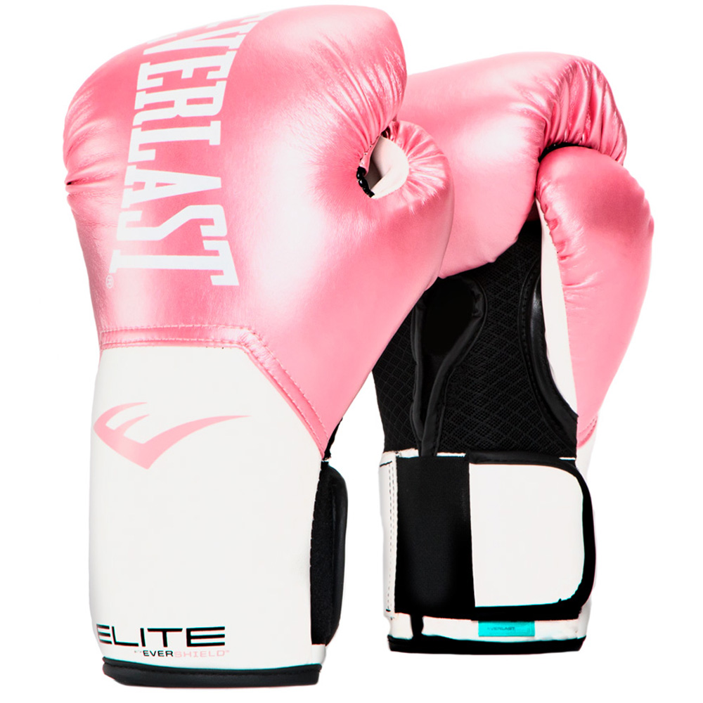 Gants de boxe Everlast Pro style Pink - White