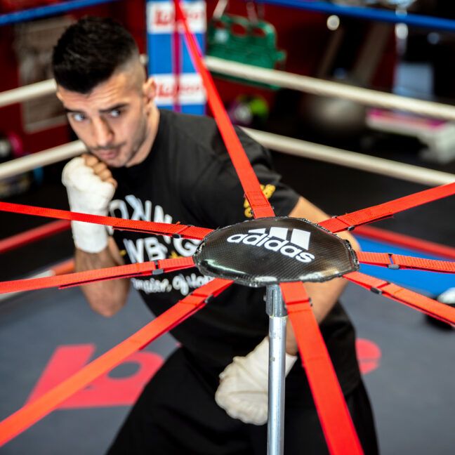 Pattes d'ours de remise Métal Boxe pour les sports de combat