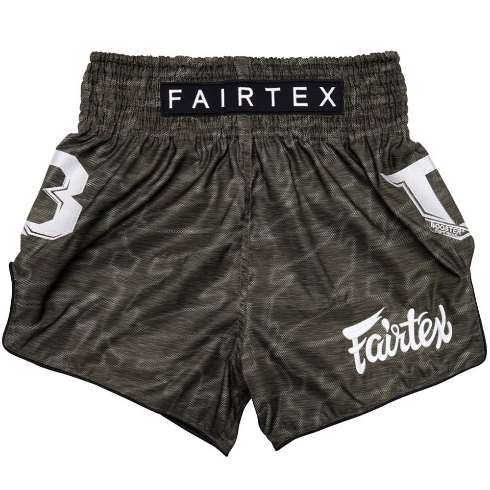 Short de boxe Thaï Fairtex - Booster green