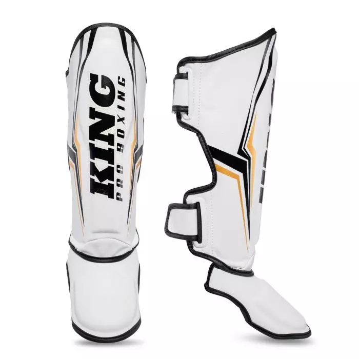 Protège tibias King pro boxing - Thor Blanc