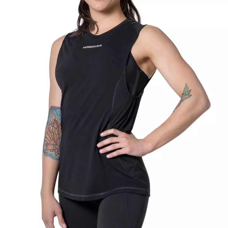Débardeur pour Femme Hayabusa léger - Noir