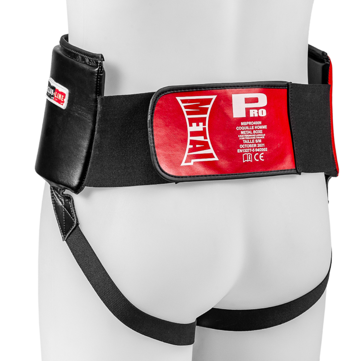 coquille HAUTE PROTECTION masculine PU V4 RD boxing - Matos2boxe