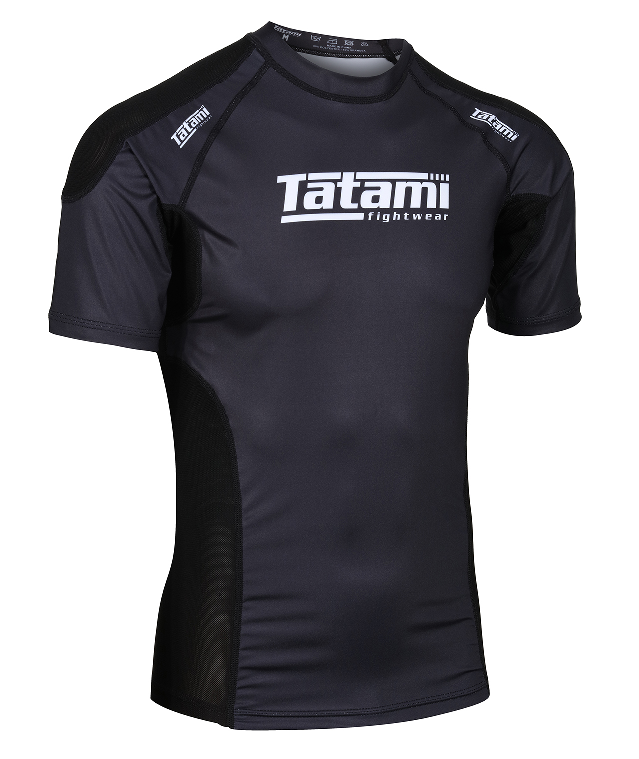 rashaguard-noir-manches-courtes-technical-homme-tatami