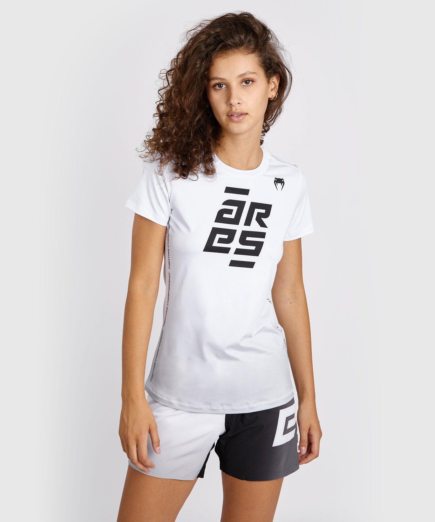 T-shirt technique pour femme Venum Arès - Blanc - lecoinduring