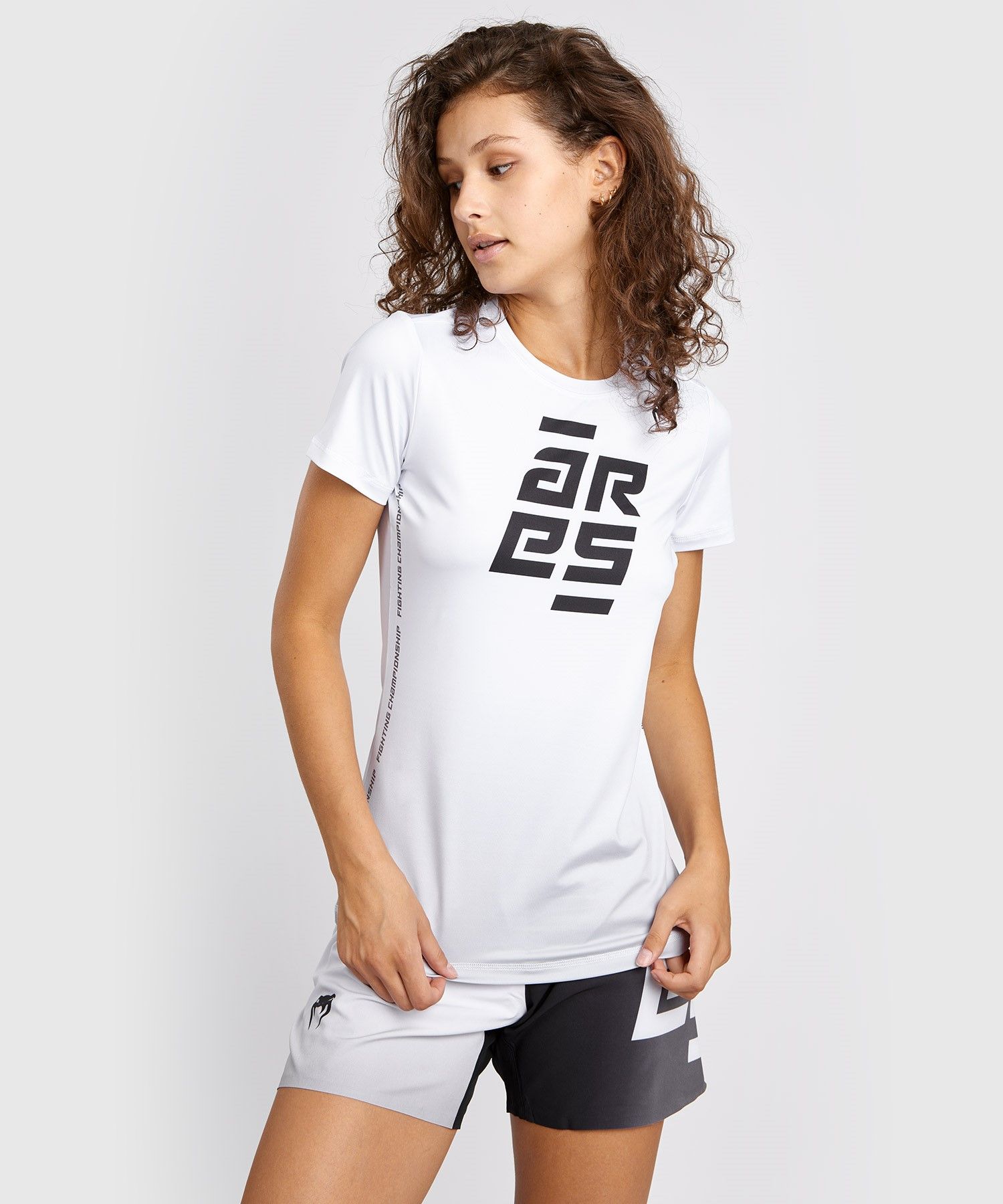 T-shirt technique pour femme Venum Arès - Blanc - lecoinduring