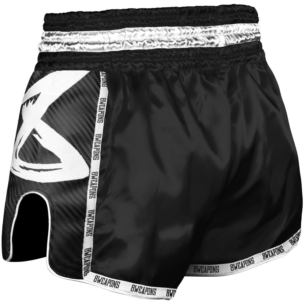 Short De Combat METAL BOXE - Idéal Boxe, MMA & Pancrace - Noir/Gris/Blanc, Taille XL