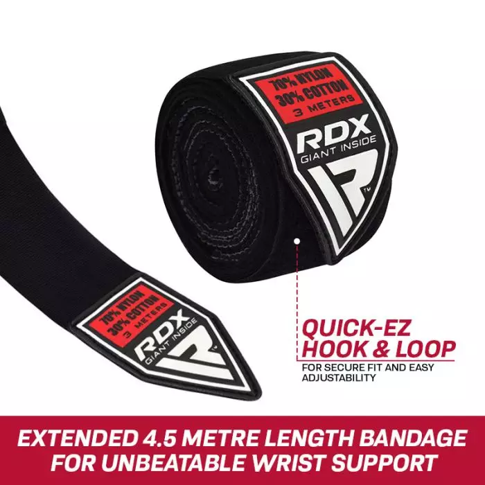 bandes-de-boxe-rdx-noirs