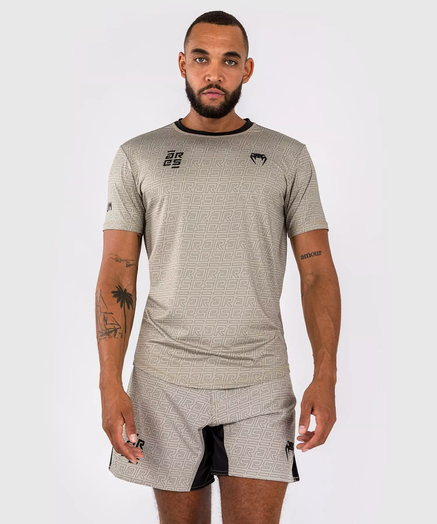 T-shirt Dry tech Venum X Arès 2.0 - Sable
