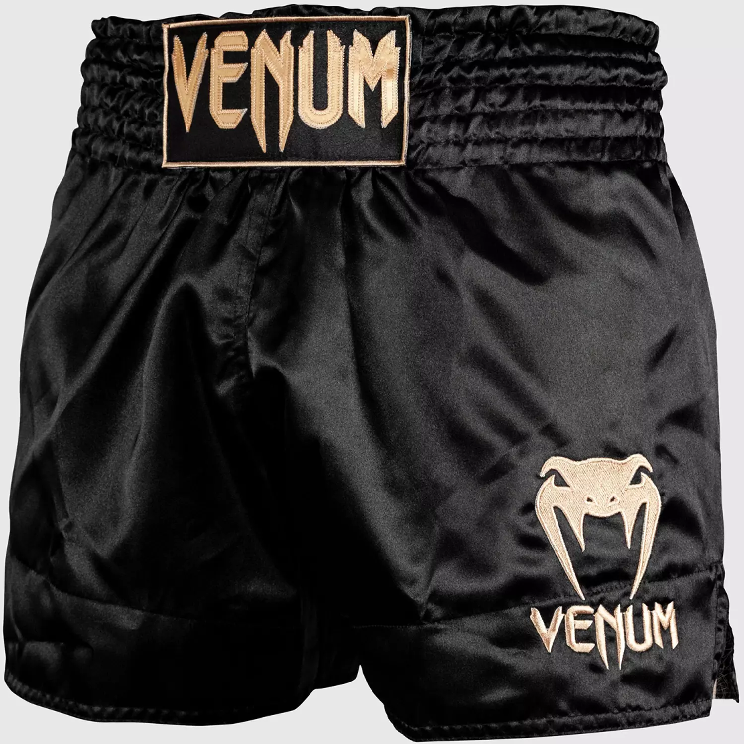 SHORT DE MUAY THAI VENUM CLASSIC - NOIR/NOIR
