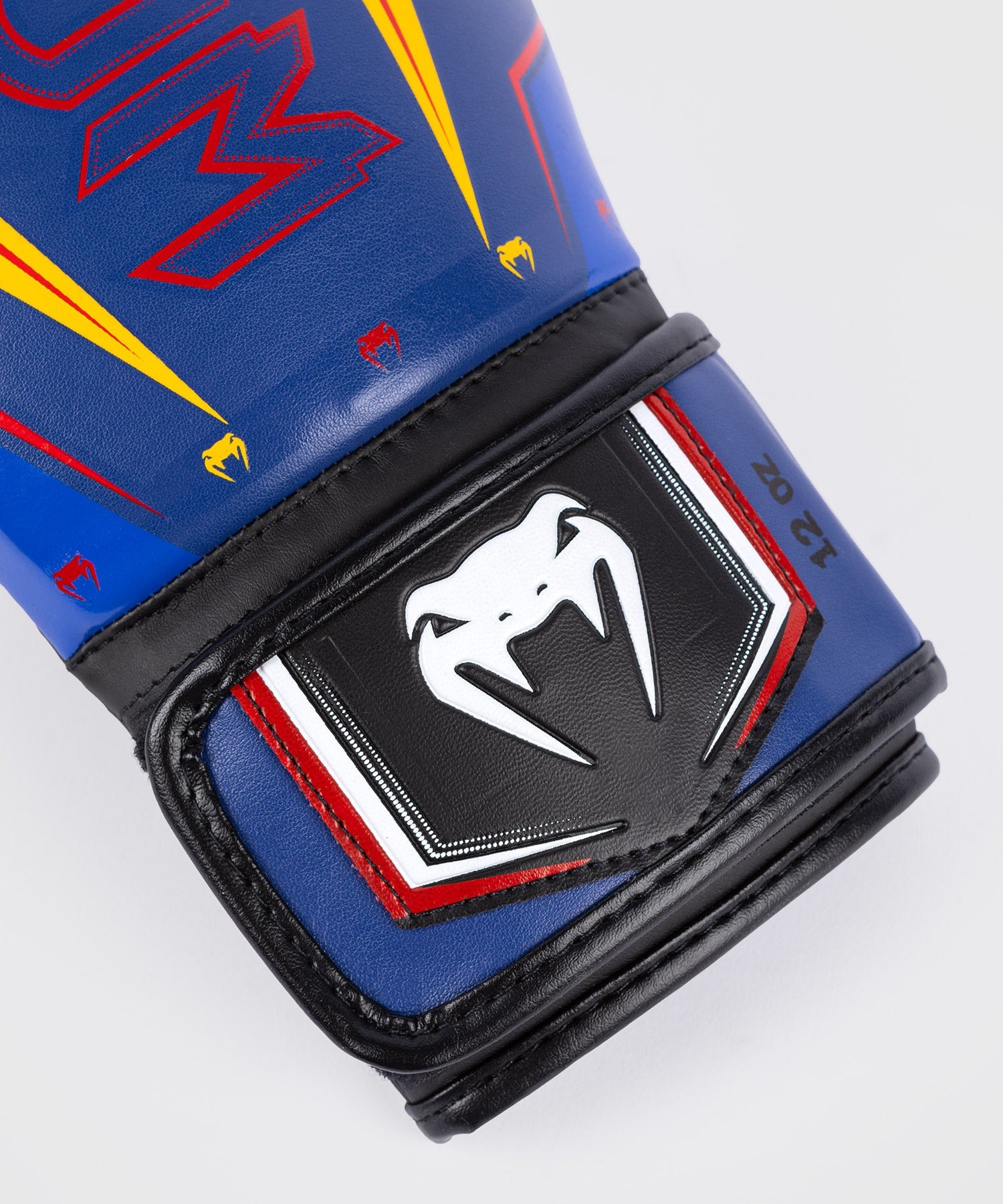 gants-boxe-venum-evo-bleu-jaune-rouge