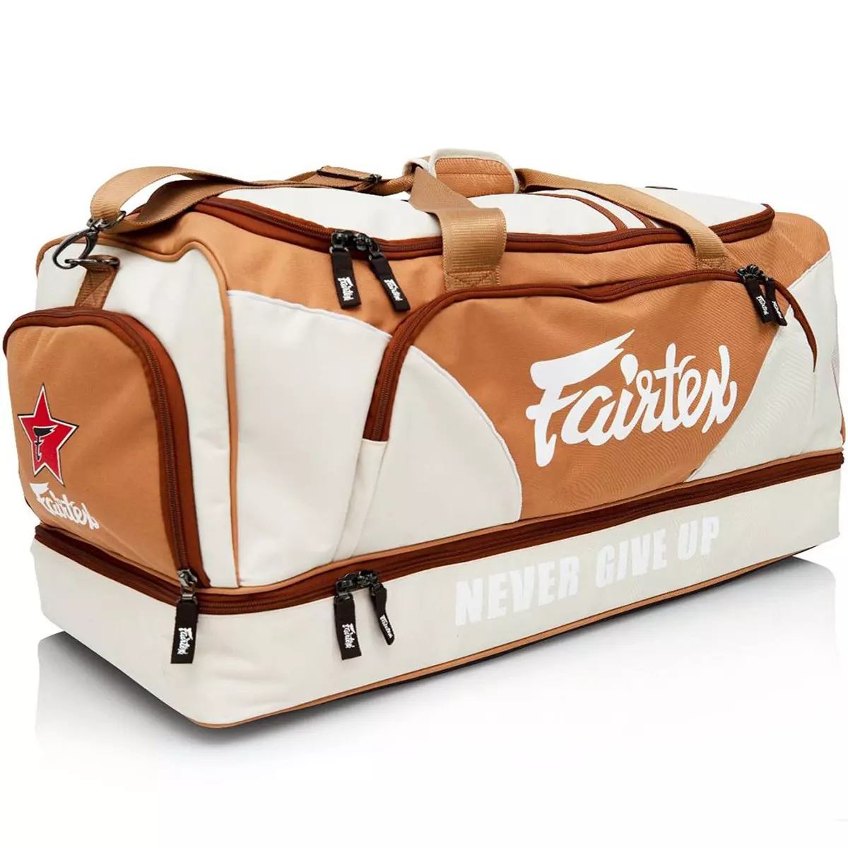 Sac de sport Fairtex Crème - Marron