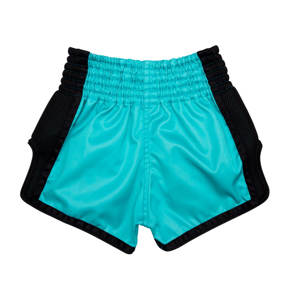 short-boxe-thai-fairtex-turquoise-noir