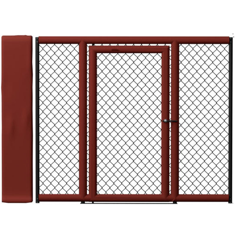 Panneau de cage MMA avec porte