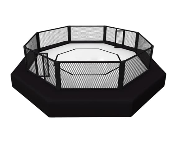Cage MMA compétition selon les normes IMMAF