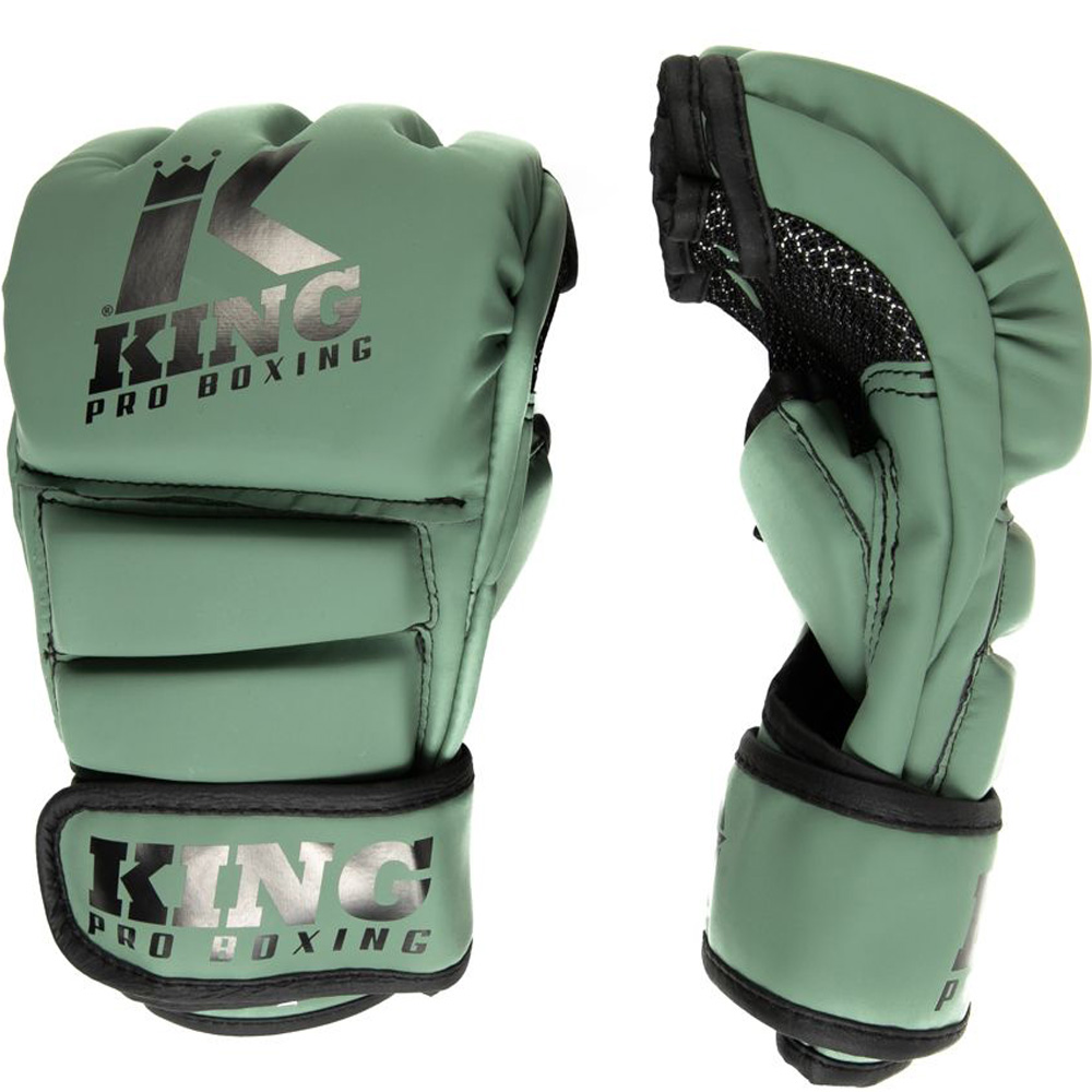 Gants de MMA King pro boxing REVO - kaki