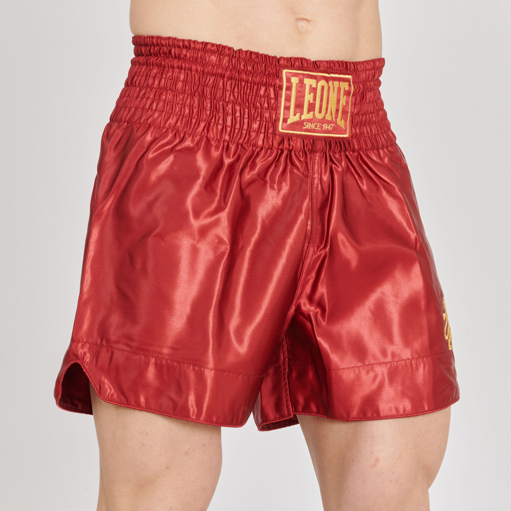 short-kickboxing-leone-classic-rouge