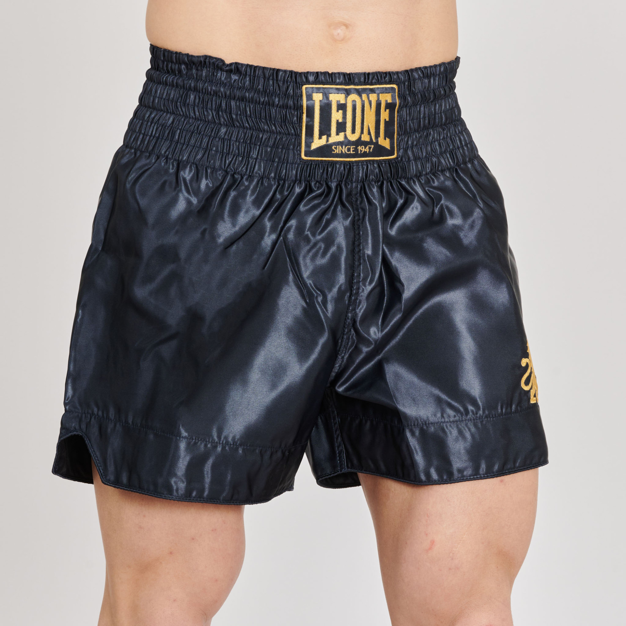 short-kickboxing-leone-classic-bleu