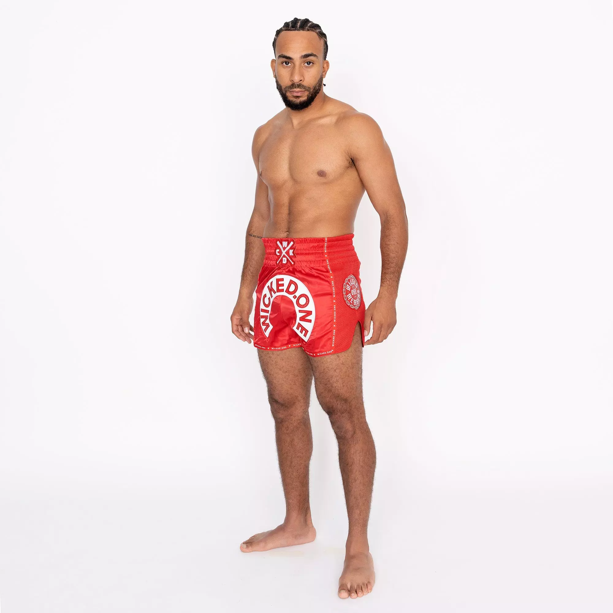 short-de-kick-thai-wicked-one-herd-rouge-blanc