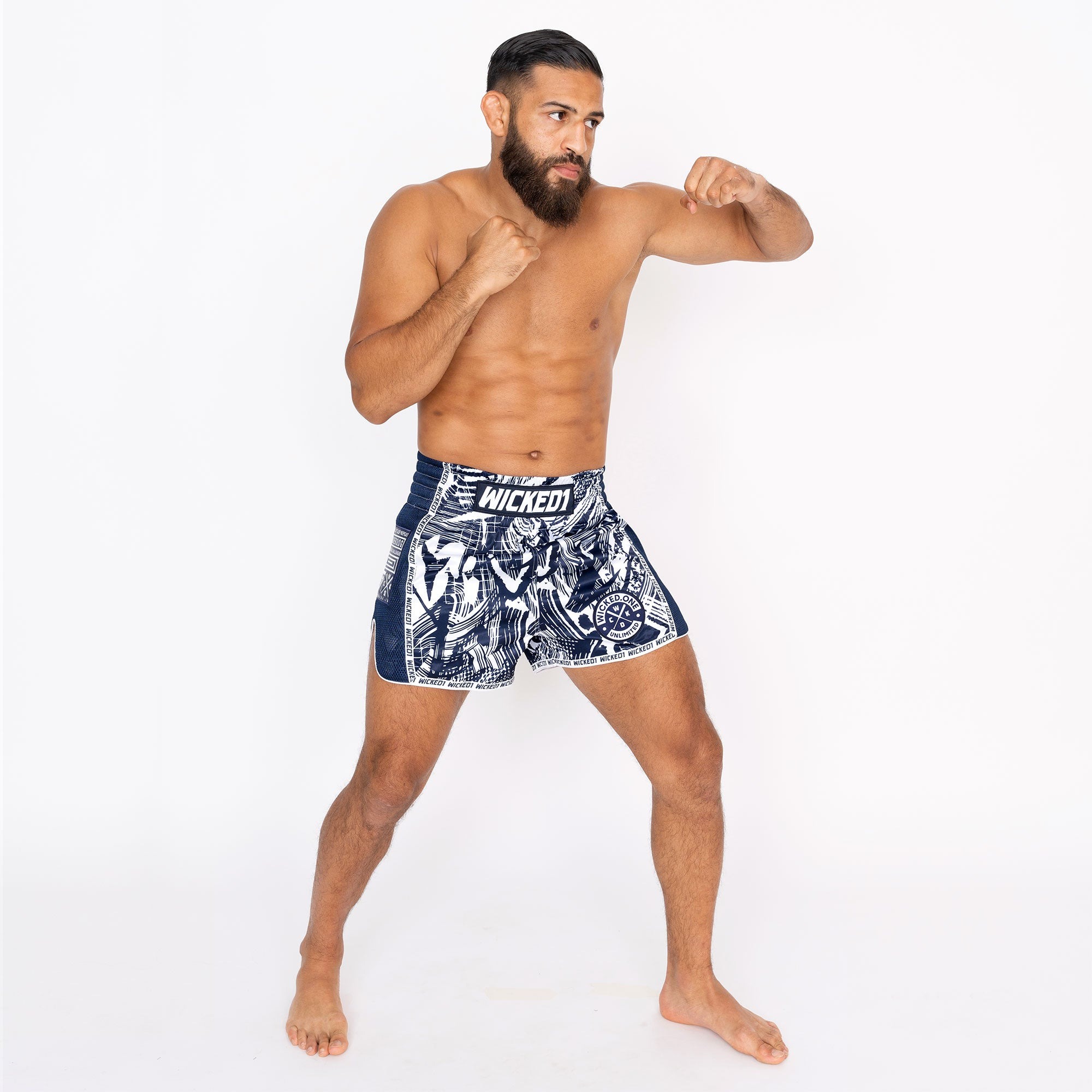 Shorts de kick-thai Wicked One Havoc - Combat Arena