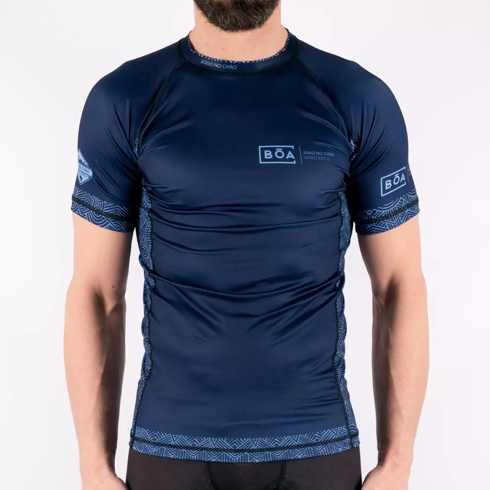 Rashguard Bõa Jogo no Chão Bleu