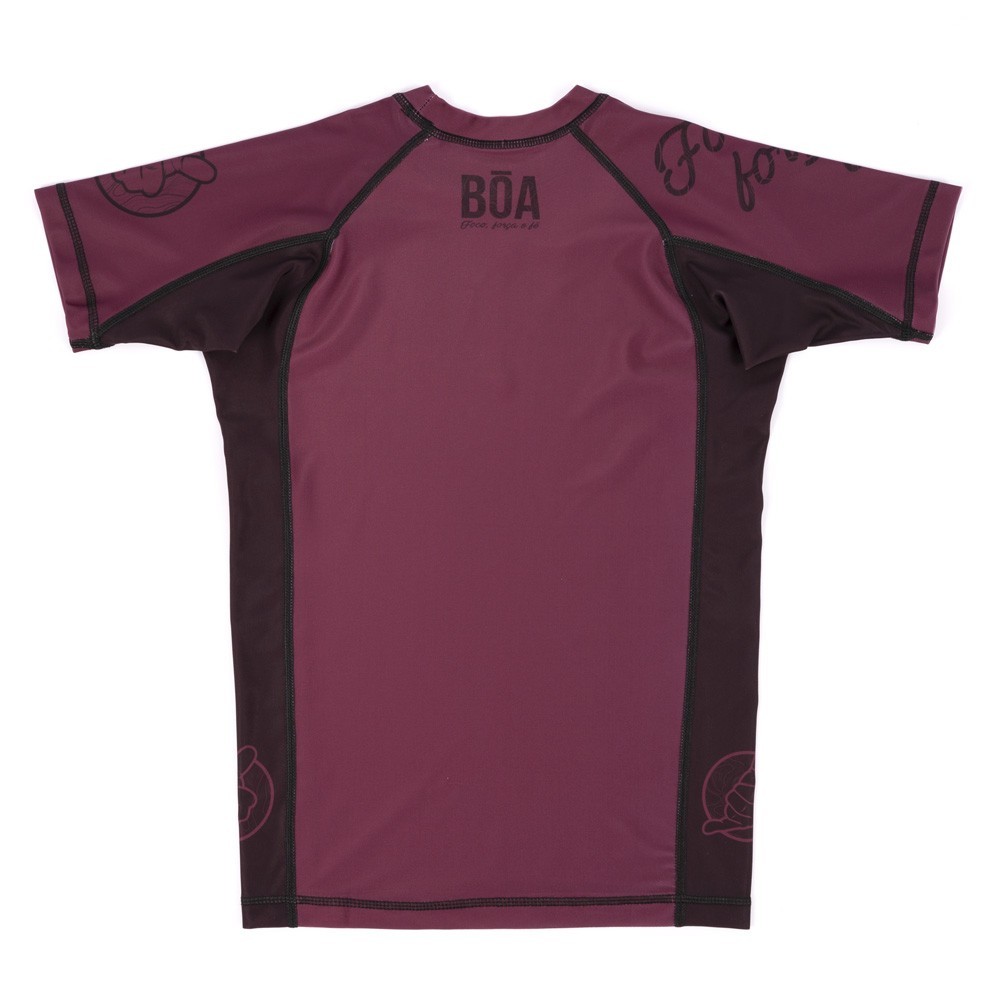 t-shirt-fille-nogi-deslumbrante-boa-violet