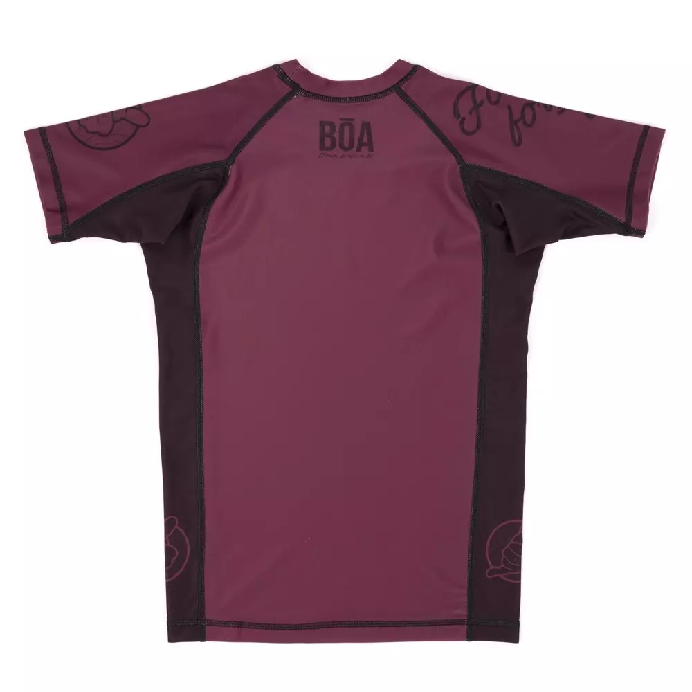 t-shirt-fille-nogi-deslumbrante-boa-violet