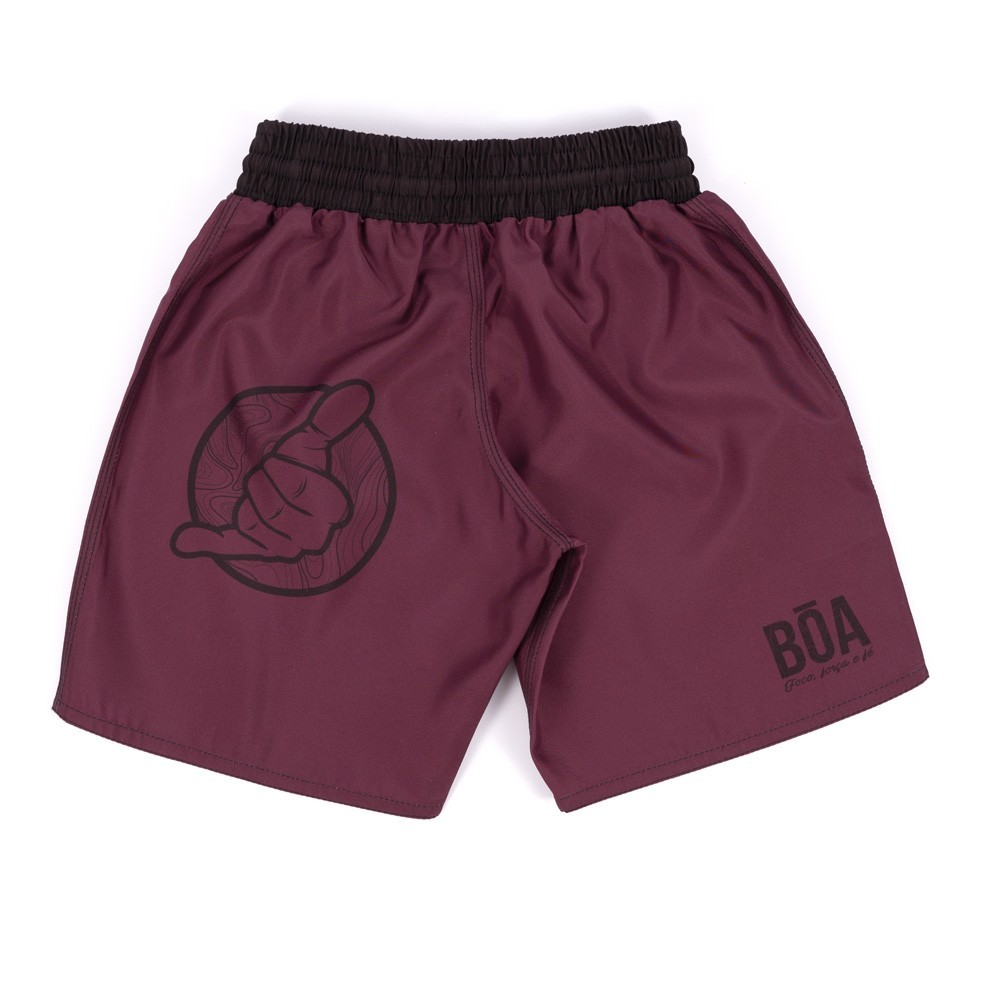 fightshort-fille-nogi-deslumbrante-boa-violet