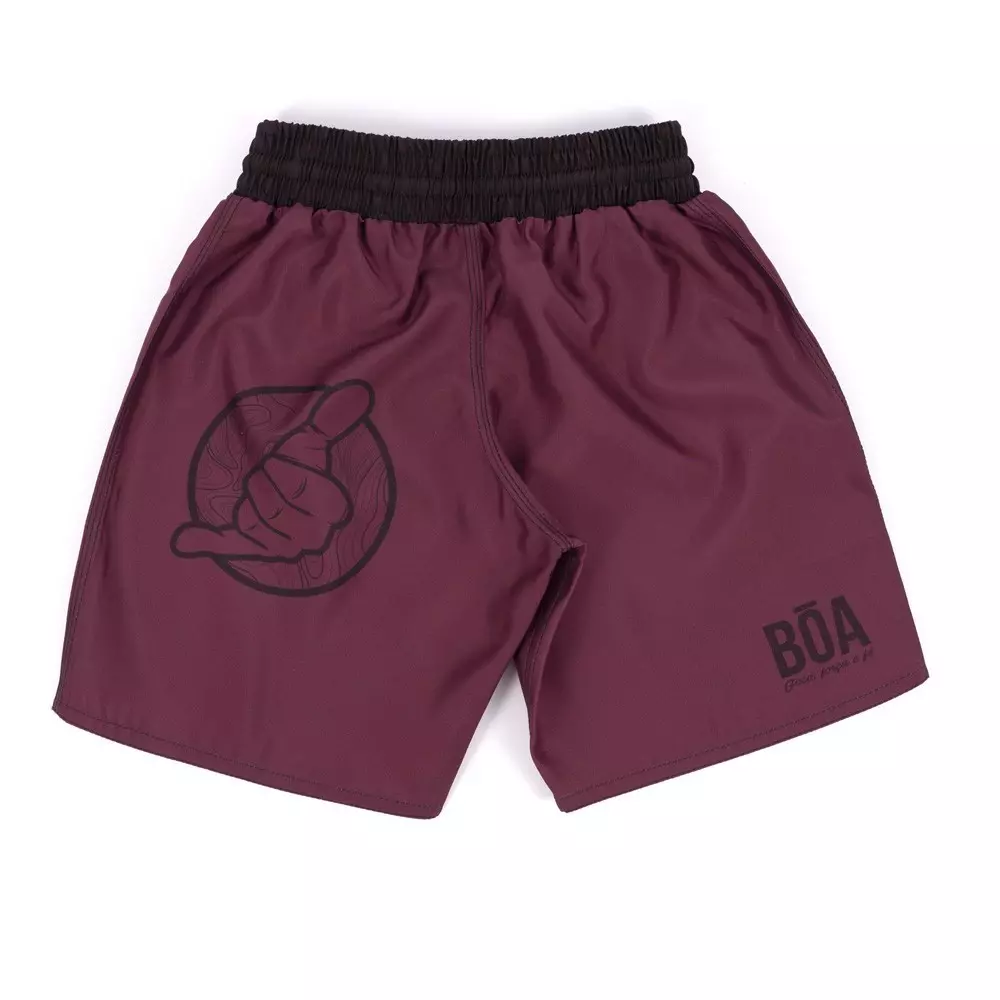 fightshort-fille-nogi-deslumbrante-boa-violet
