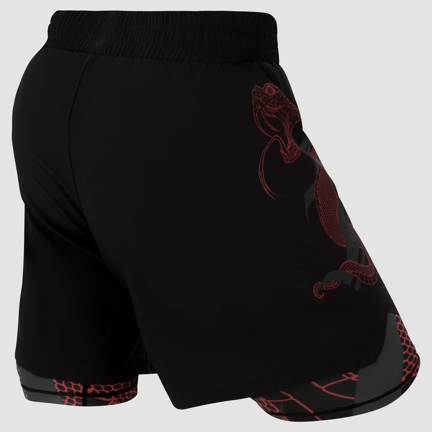 fightshort-mma-fumetsu-anaconda-noir-rouge