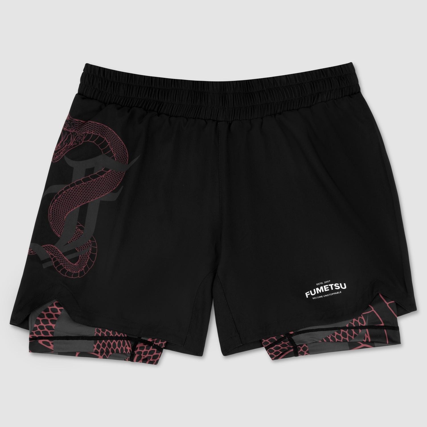 fightshort-fumetsu-anaconda-noir-rouge