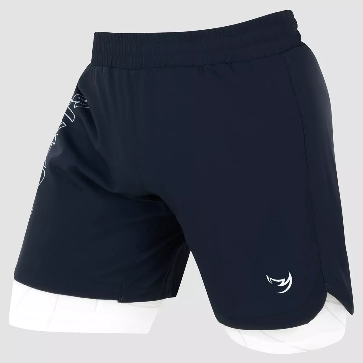 Fightshort Fumetsu Icon dual layer - Navy